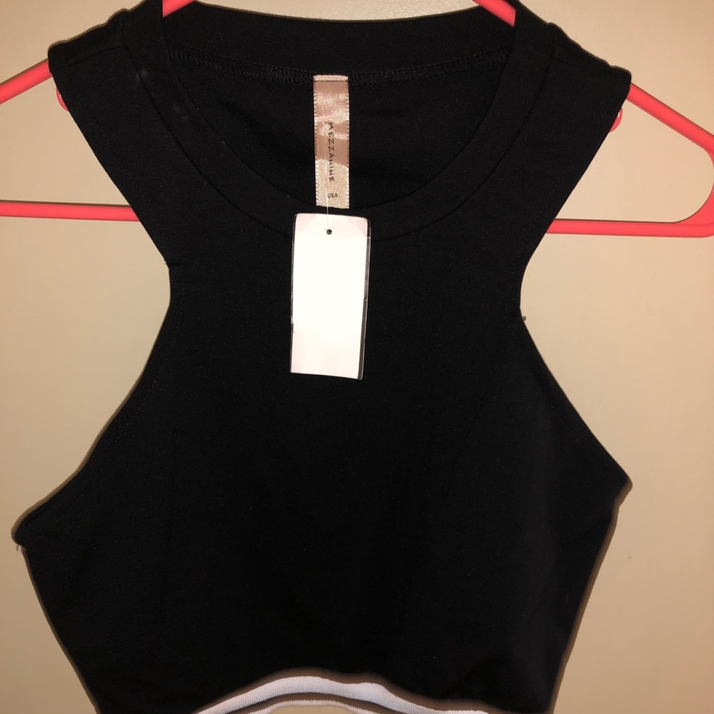 Black Crop Top